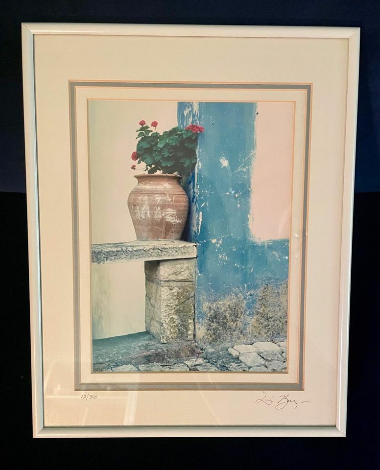 Dennis Barloga Signed Photography “Vase and Wall”