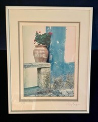 Dennis Barloga Signed Photography “Vase and Wall”
