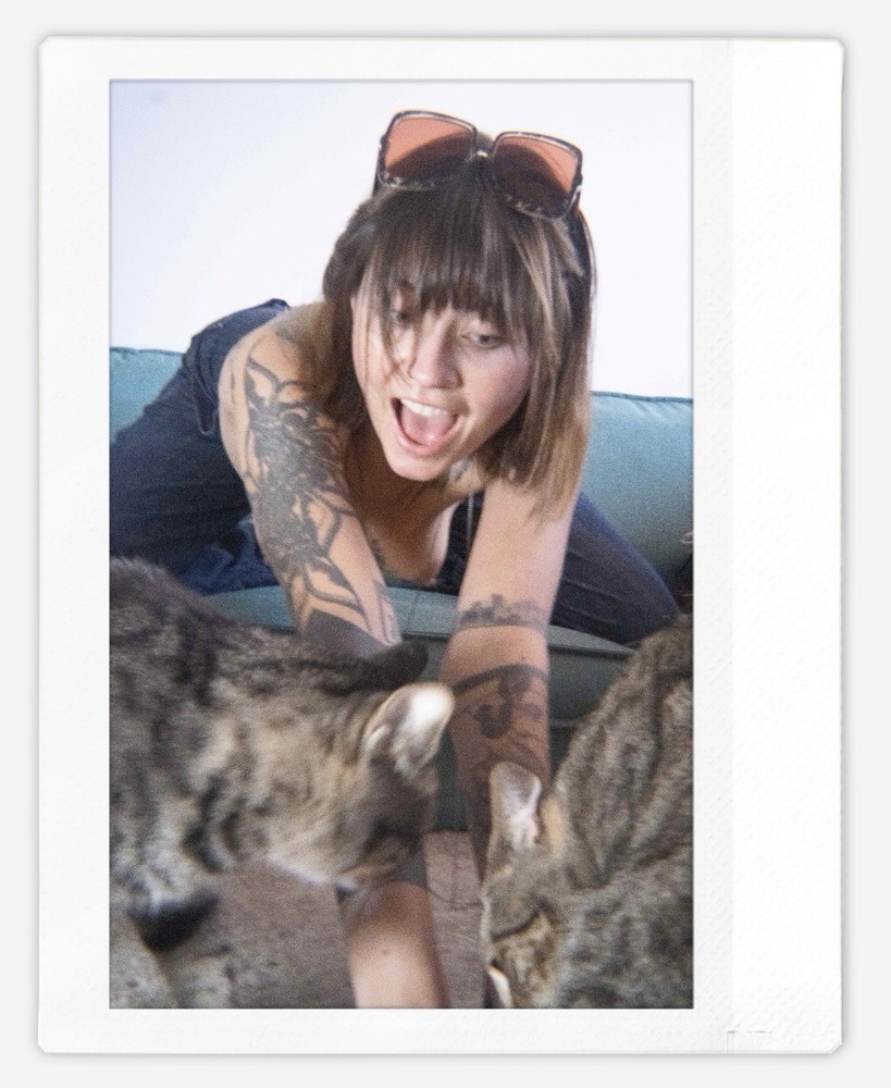 Art model Sawyer Instax Wide Instant Film Print