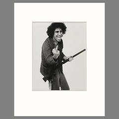 Abbie Hoffman, Chicago 7 Trial, 1969, Richard Avedon Photo, Matted Print