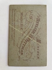 orig. CDV photo photograph man gentleman fashion picture old around 1885 Dittmar Munich