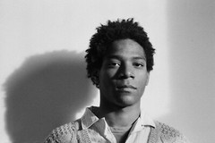 Jean Michel Basquiat Photograph B&W Lee Jaffe