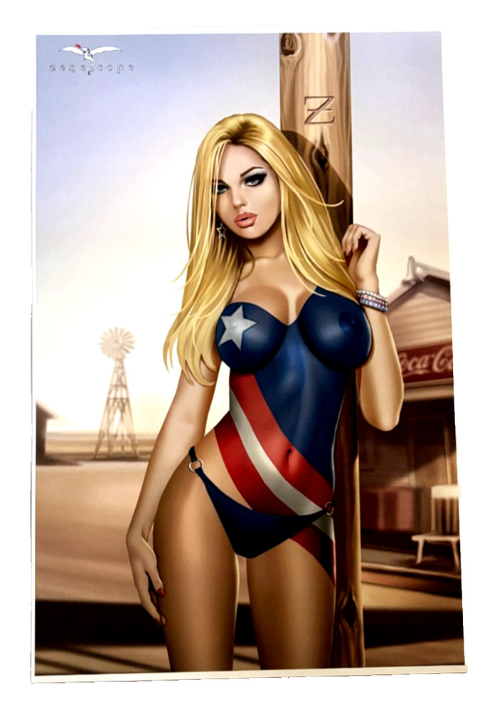 ZENESCOPE TEXAS EXCLUSIVE LIMITED EDITION ART PRINT NM+