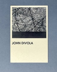 John Divola (b. 1949) Art Announcement Card 1989 – Baum Gallery NYC