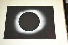 Genuine 1963 Donald Ross Signed Eclipse Photograph Getty Museum C/o Minor White