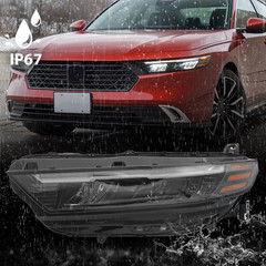 Left LED Headlight for Honda Accord 2023-2025 Driver Side | 33150-30A-A01 OE Rep