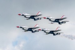 «Air ForceThunderbirds» 2022 (12 x 18″ Metal Photo Print)