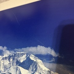 Galen Rowell Signed Poster – My Tibet – Evening on the Tingri – 1988