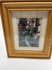 Scanlan Photo In Wood Matted Framed «Steps in Time» in Alsace, France