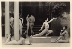 8 Photo SET by Albert Arthur Allen – Vintage 1920’s Nudes ART DECO
