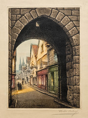 Porte Guillaume Chartres France by Victor Valery DIGITAL DOWNLOAD Signed U Print