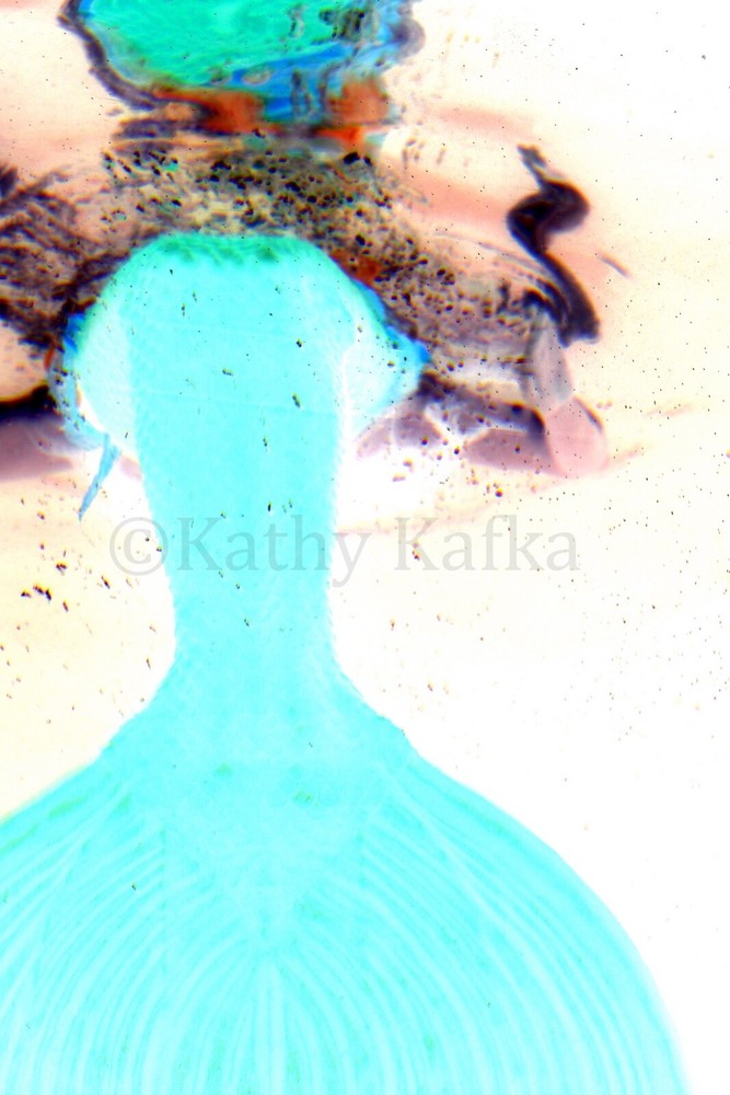 PHOTO ART by KATHY KAFKA Mermaid blue Abstract 11×14 unframed print photography