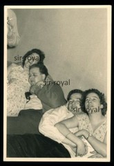 Couples Cuddling At A Party – 1950s 1960s – Idar Oberstein – Photo 7x10cm