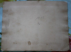 Photo 1912 Königsberg woman girl woman dog dog boy vintage MG