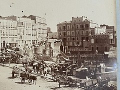 2 Album Photo Giacomo Brogi Circa 1870 Naples Port Napoli Italy 25x19cm (5+6)