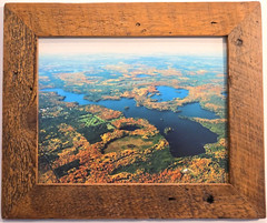 Plum Lake, Vilas County, Wisconsin Aerial View. Photograph. Frame Optional.