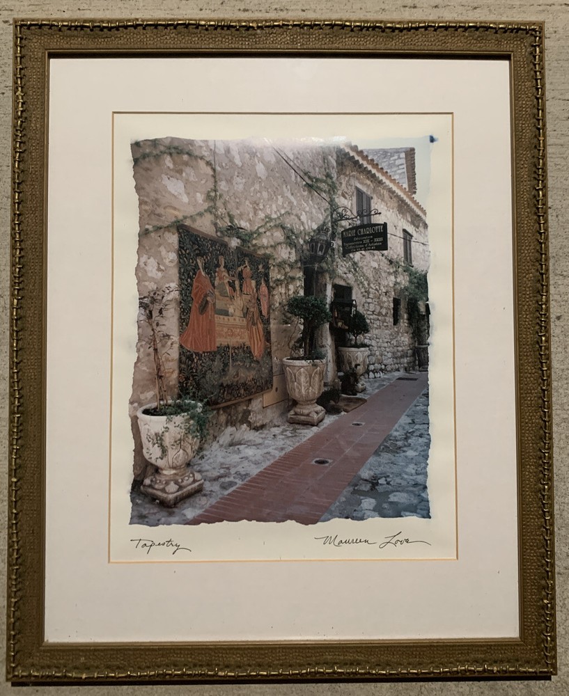 Maureen Love Signed Art Print «TAPESTRY» Framed