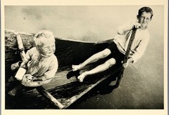 Alexander Rodchenko Art Photo Print Card – Boys In Boat, 1933 – Fotofolio 4”x6”