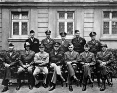New World War II Photo: U.S. Generals Patton, Eisenhower & others – 6 Sizes!
