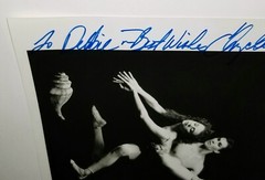 JOFFREY BALLET SIGNED 8×10 PRESS PHOTO ELIZABETH PARKINSON DANCE BALLERINA VTG