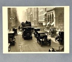 Mercedes Autobus, NYC 1912 Fotofolio Art Photo Print Card By Karl Struss 4”x6”