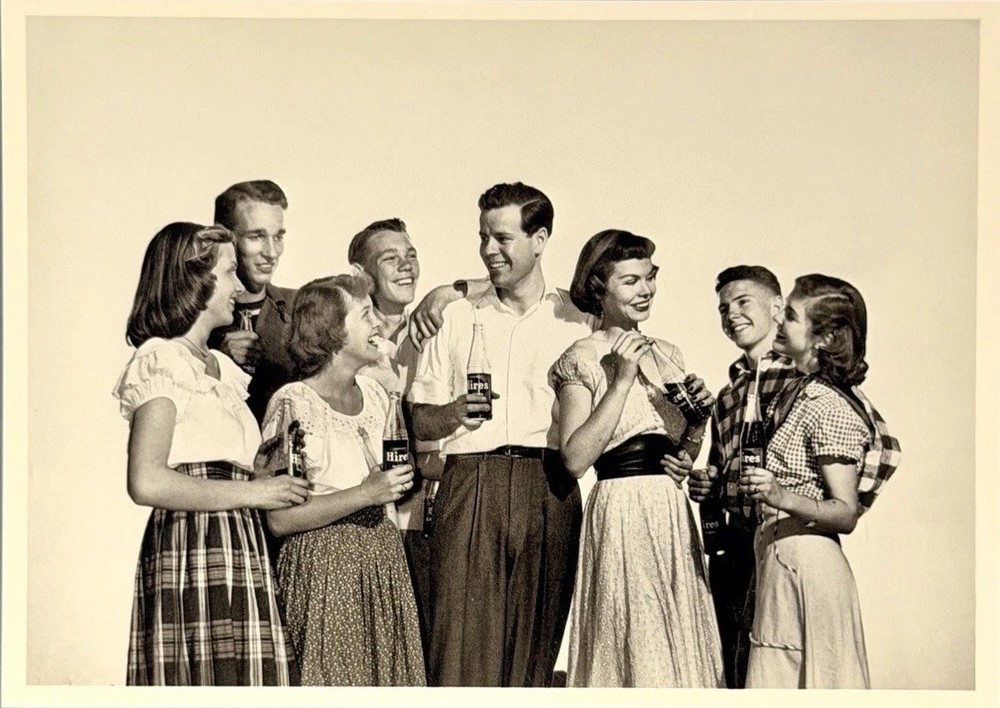 Hires Root Beer Advertising Photo Fotofolio Art Print Card By Ralph Bartholomew