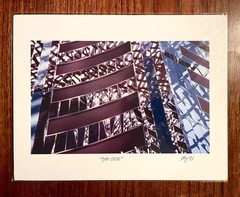 Original photographic print «Bar Code» by Michael Blumenstock