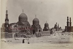 Egypt Cairo Tombs Of The Caliphs Photo Print Circa 1890 In Small Format