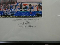 Günter Tabken Photo Art Castle Rastede Polyptichon 80×60 Signed Dated G7155