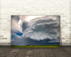 Thunderstorm photography print scenic landscape wall art hanging storm picture
