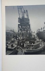 Ship TRANSATLANTIC HAMBURG Rouge River Detroit Michigan 1950-1970s Photo Boats