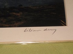 Artist Lilian De Mello Hawaii photographer Signed 5×7 Matted First Light 8-1-02