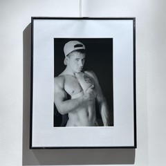 JOSE ARROYO 1992 Ltd. Ed. (2/50) Silver Gelatin Print – “Chuck And His Tattoos”