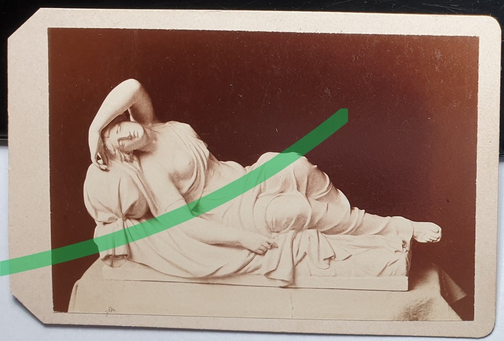 Cleopatra – Antique – Original in Rome – Figurine Sculpture / CDV