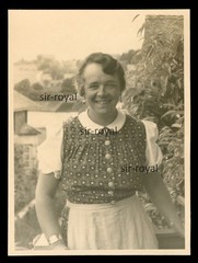Mondsee 1941 – Mrs. Ilse Köttinger – Austria 1940s – Photo 9x12cm