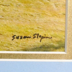 Framed & Matted Photograph by Susan Slapin WA. USA Aluminum Metal Print Signed