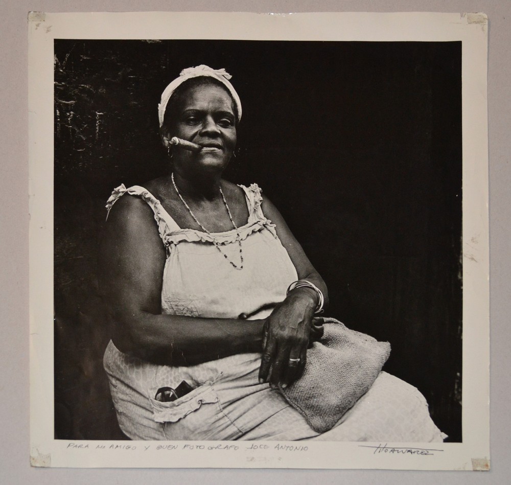 Original TITO ALVAREZ Fine Art Photography.Signed.Black Woman.Cuban Contemporary
