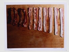 Gradation of Bacon – 17″ x 22″ Fine Art Photography Print – Artistic Food Photo