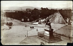 Larger size C. B. WAITE photo in poor condition, Mexico City, rare, , Vintage fi