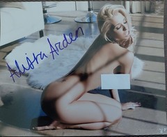 Alissa Arden Playboy Playmate Glamour Model Hand Signed 8×10 Autograph COA**