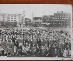 United Mine Workers UNION Photograph JOHN L. LEWIS UMWA Vtg 40s Panoramic View