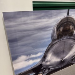 Peter Lik «Intimidator» 150cm 5’x3′ Aviation Plane Recess Mount Picture with COA