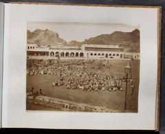 BEAUTIFUL PHOTO ALBUM WITH 54 LARGE FORMAT,ORIGINAL PHOTOS,EGYPT,1870-90,RARE