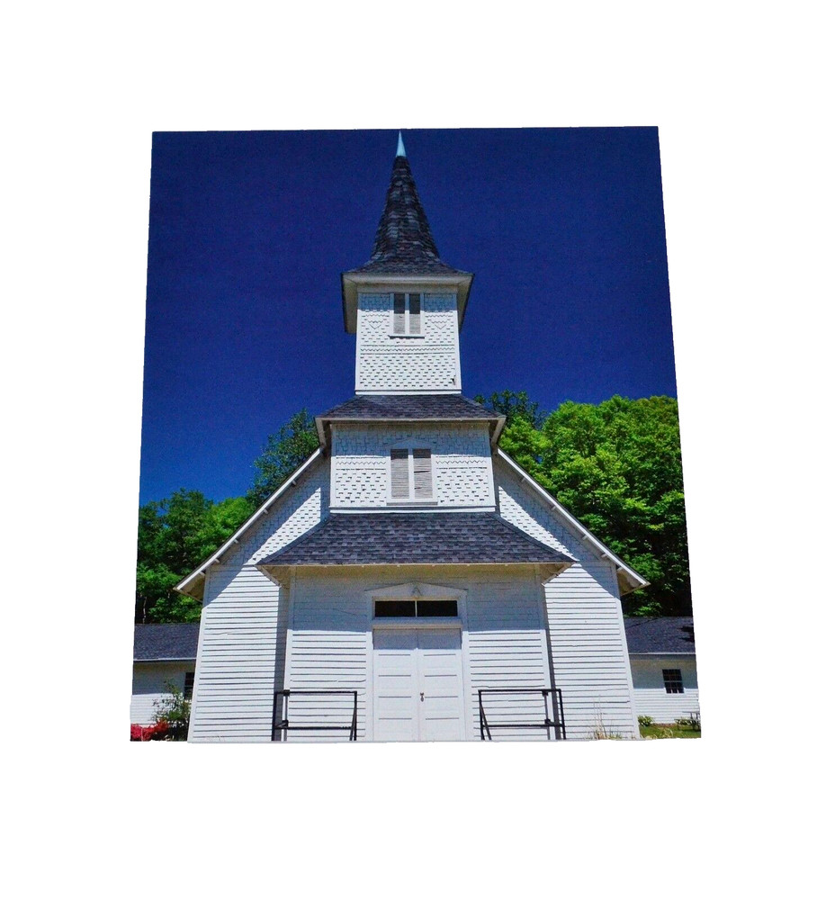 «Old Country Church» by American Artist LENG 1/1 Signed Photograph Proof