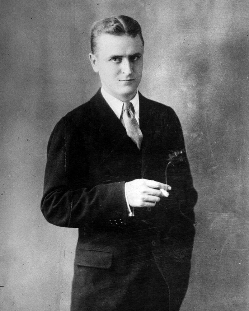 New Photo: American «Jazz Age» Writer and Novelist F. Scott Fitzgerald – 6 Sizes