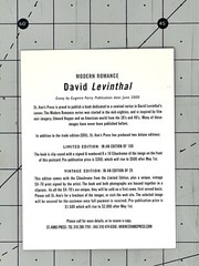 David Levinthal (b. 1949) Art Announcement Card 200” – Modern Romance