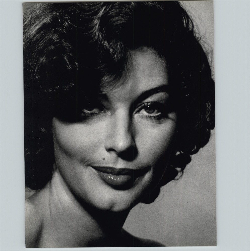 1972 1954 Philippe Halsman Ava Gardner American Actress Art Photo Gravure