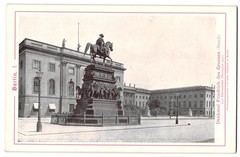 Photography / Light Print Edm. Gaillard, Berlin, view of Berlin, monument Friedric