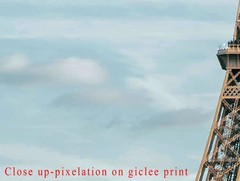 Eiffel Tower in Autumn- Fine Art Giclee Photographic Print