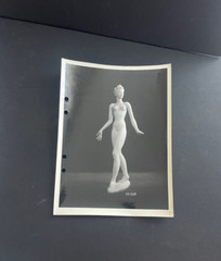 Rare Vintage Original Photo Siegel Stockman Mannequin Female Fetish Curiosa